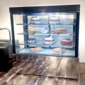 1800mm supermarket cake display showcase